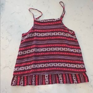 Abercrombie Patterned Strapped Shirt